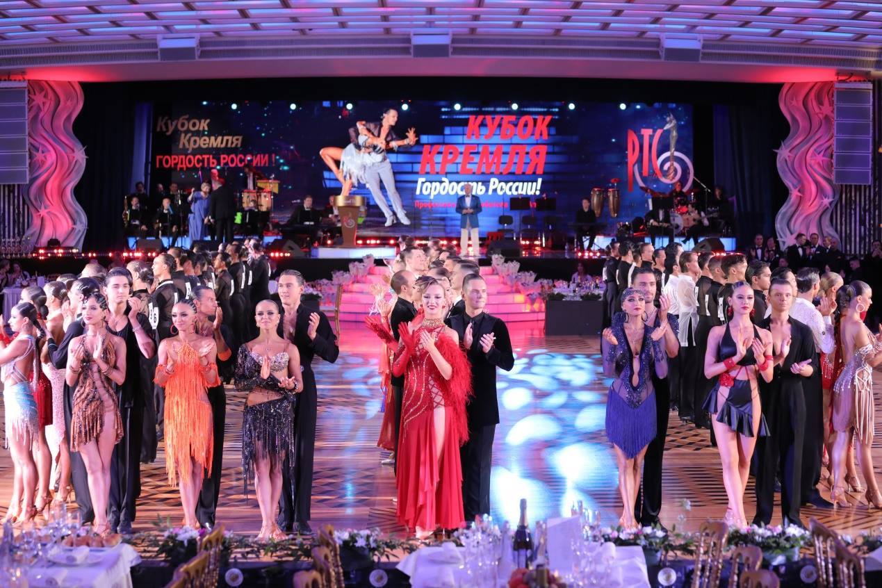 第七屆“克里姆林宮杯”國標舞錦標賽現(xiàn)場。于子恒攝