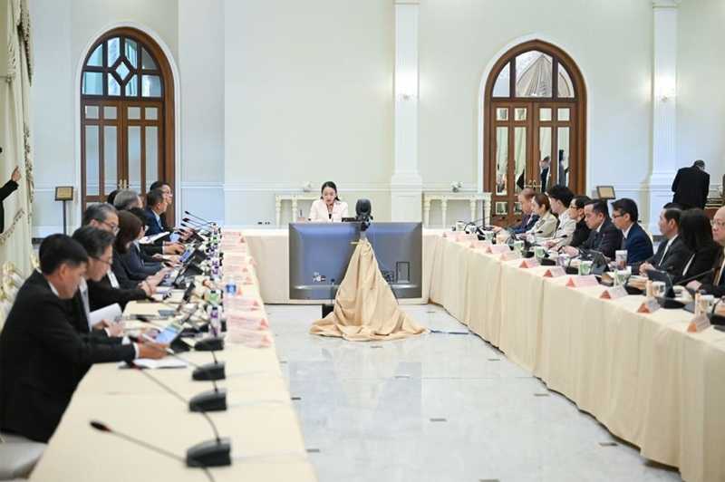 會(huì)議現(xiàn)場。泰國總理府供圖