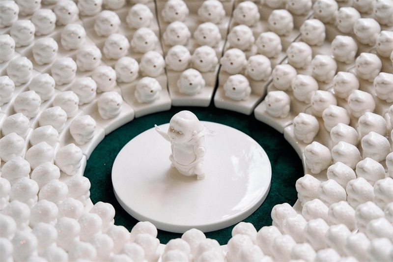 倫敦手工周中國館展品。楊浩鵬攝