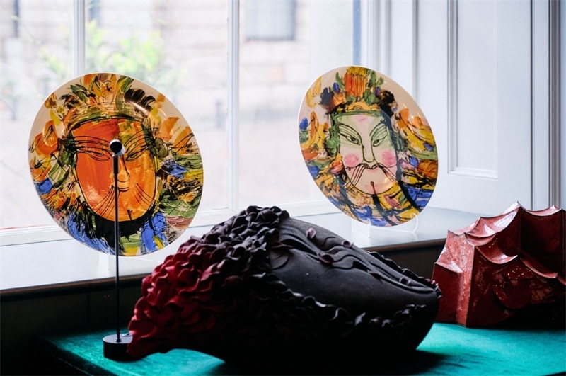 倫敦手工周中國館展品。楊浩鵬攝