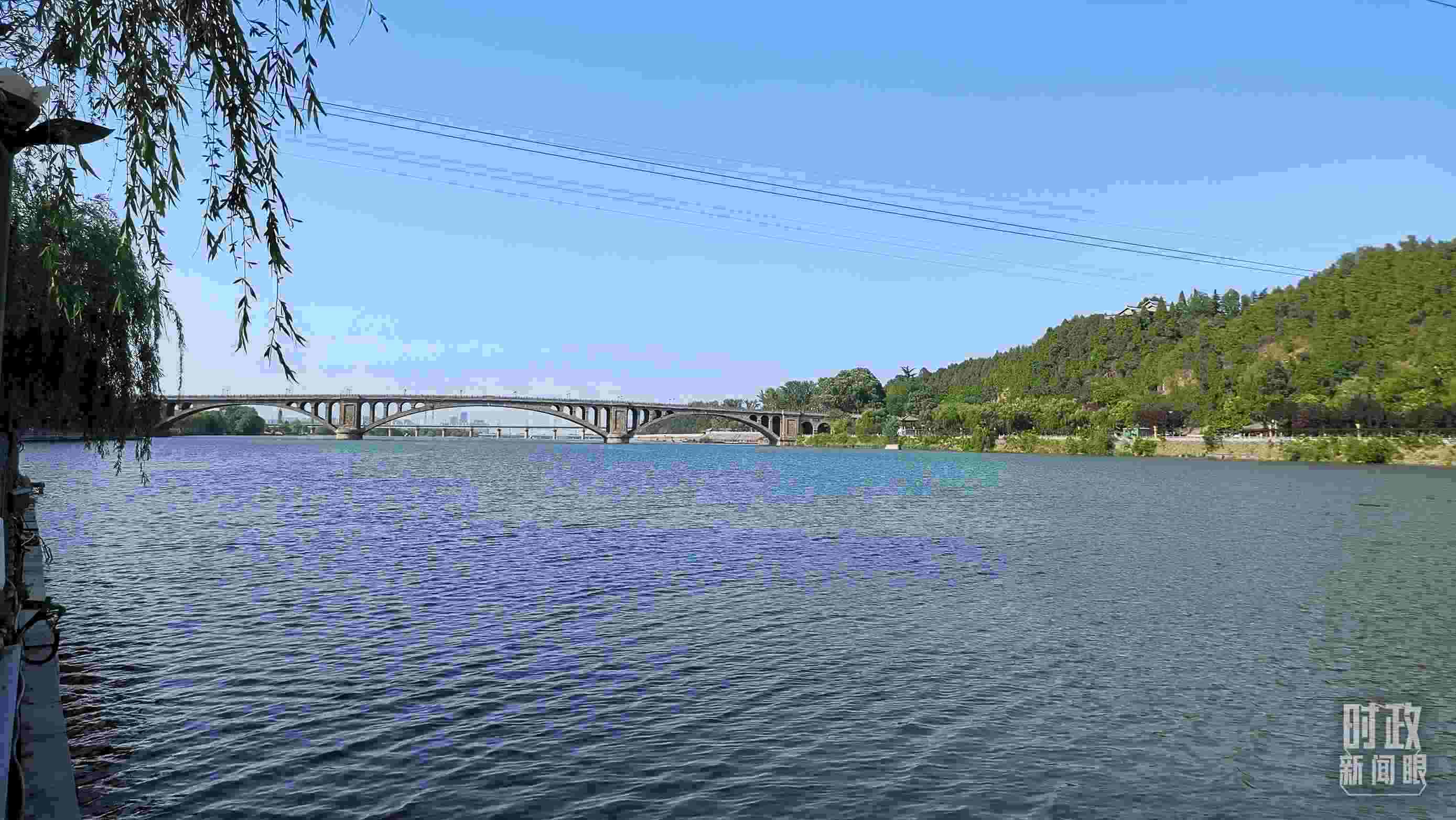 △伊河。（總臺央視記者范一鳴拍攝）