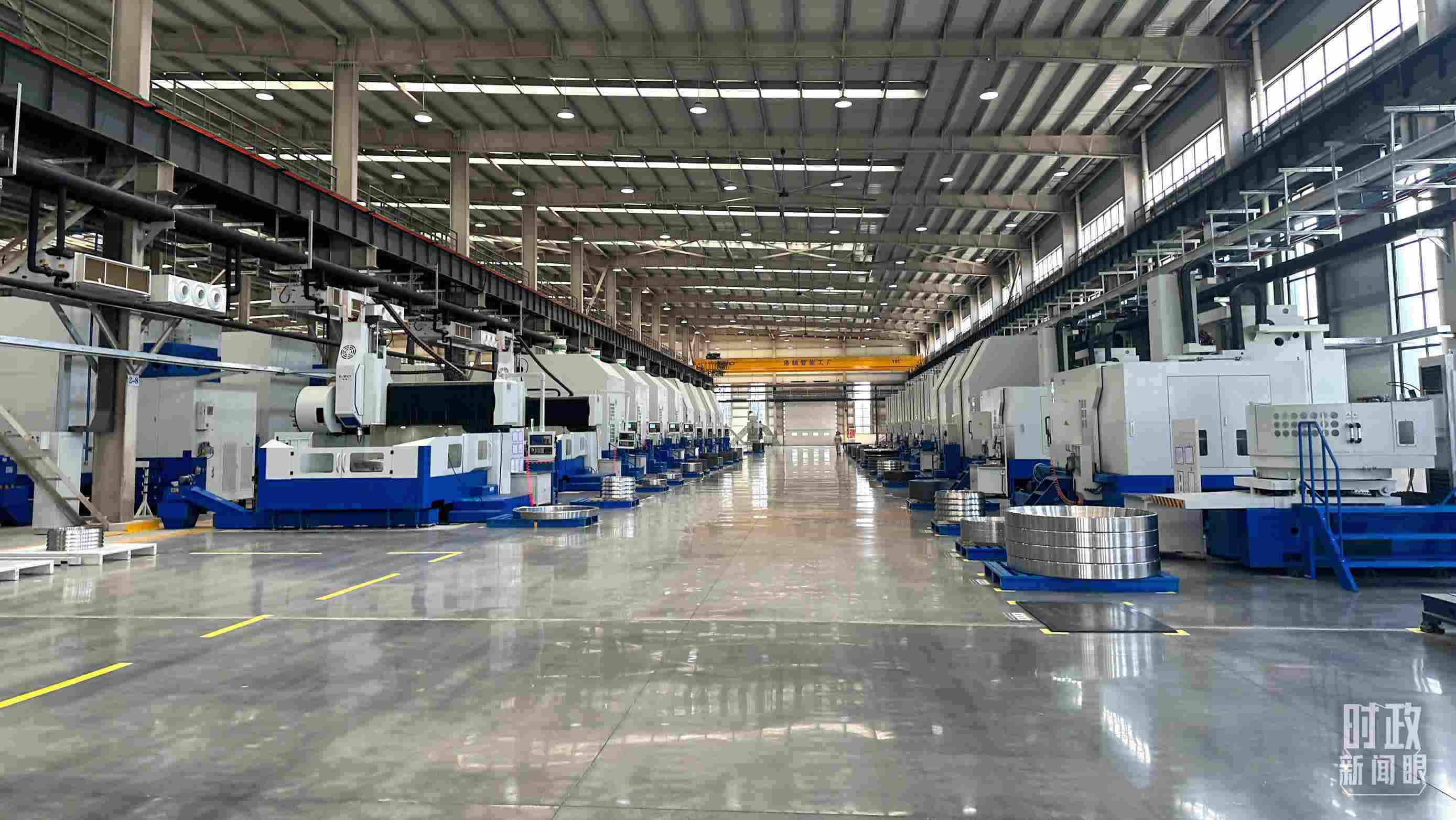△洛軸智能工廠。（總臺央視記者趙化拍攝）
