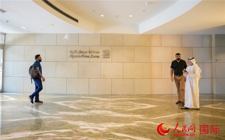 阿治曼自由區(qū)始建于1988年，阿治曼中國城設(shè)立于自由區(qū)內(nèi)。人民網(wǎng) 塔里克·易卜拉欣攝