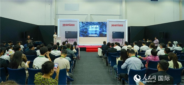 活動(dòng)現(xiàn)場(chǎng)一景。人民網(wǎng) 塔里克·易卜拉欣攝