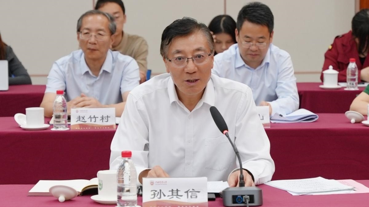 中國工程院院士、中國農(nóng)業(yè)大學校長孫其信。校方供圖