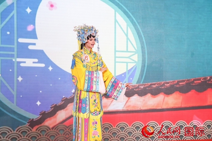 京劇表演。人民網(wǎng)記者任皓宇攝